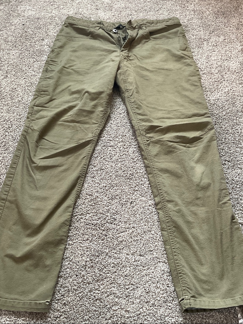 The North Face Men's Olive Chinos - Straight Leg